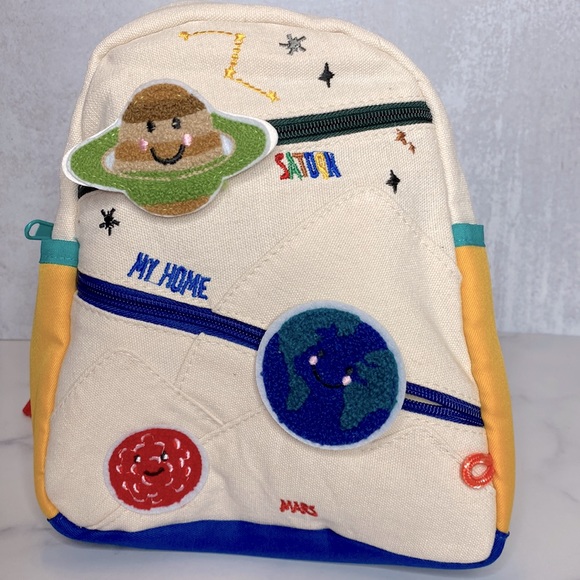 New Zara Kindergarten Planet Solar System Astronomy Backpack. Perfect condition - Picture 5 of 12